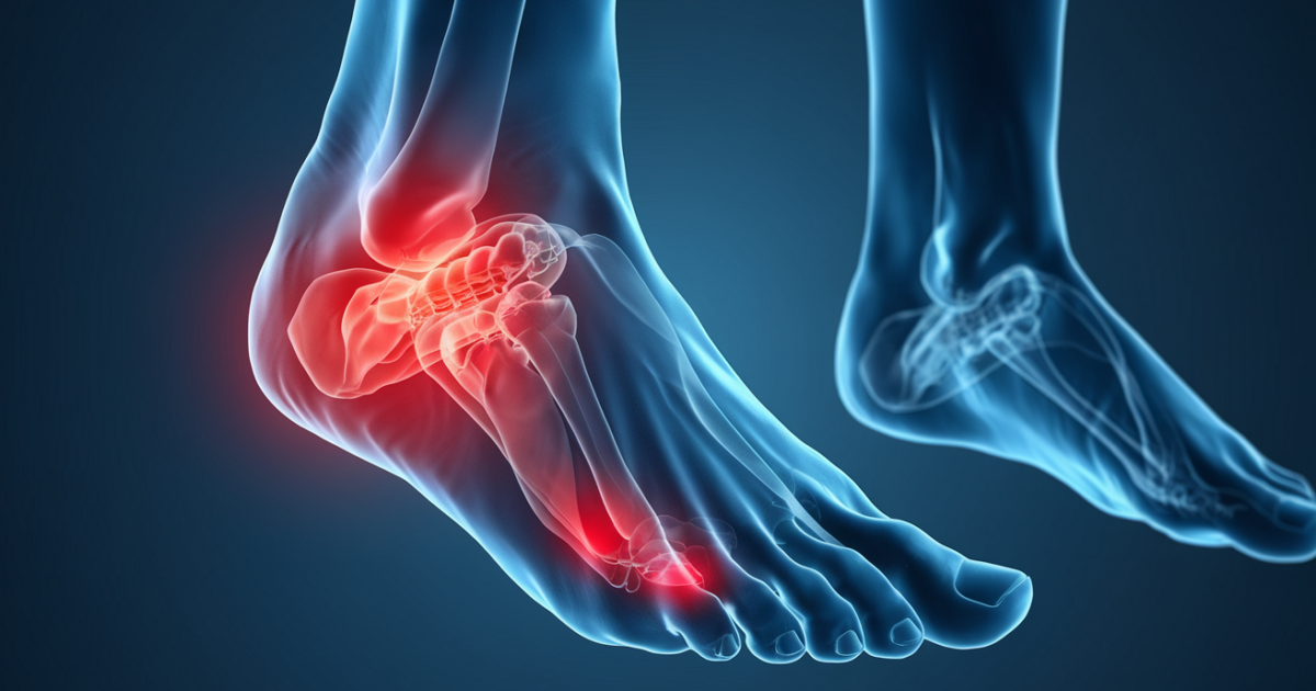 Foot pain when walking - causes and treatment options