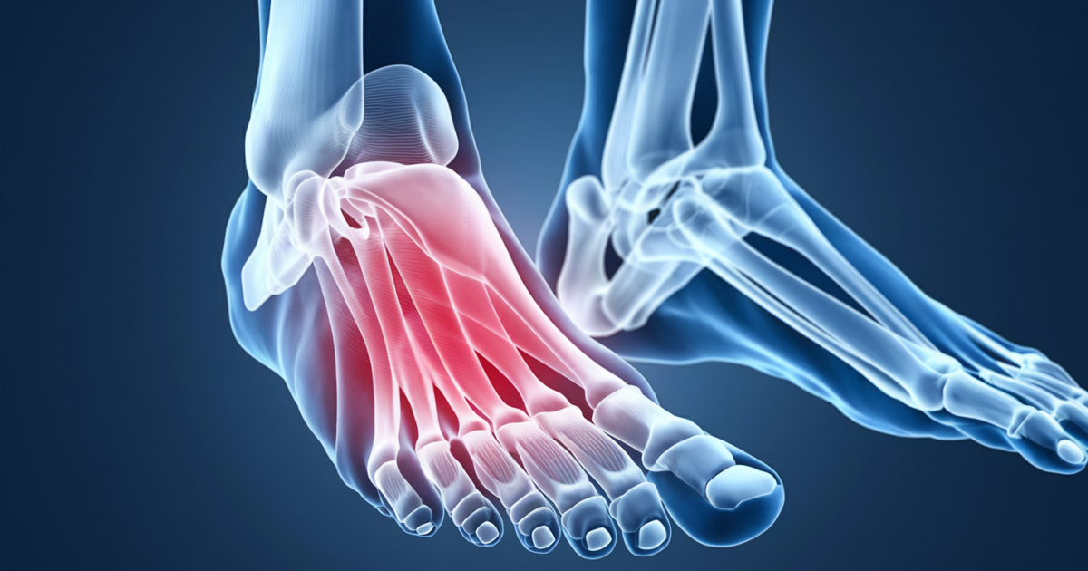 Pain on top of foot - causes and treatment options